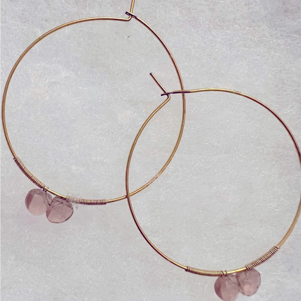 Hoop earrings